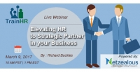 Elevating HR to Strategic Partner in your Business